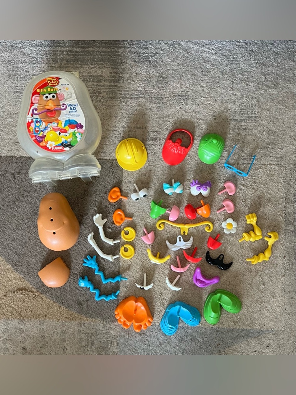 Playskool Mr. Potato Head 40 Parts Complete Set